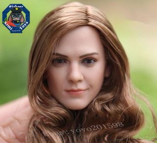 Custom 1/6th Harry Potter Emma Watson Hermione Head Sculpt For 12 " Hot Toys Body
