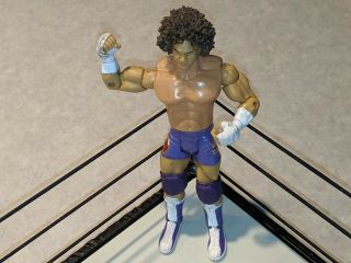 Carlito 2003 Jakks Pacific Wrestling Figure Blue/purple Trunks/boots Wwe Cool