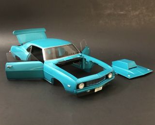 1969 Chevy Camaro Superstreet Turquoise Highway 61 Body Only 1/18 Read