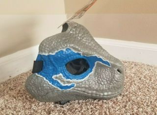 Jurassic World Velociraptor Blue Dino Rivals Mask With Tags
