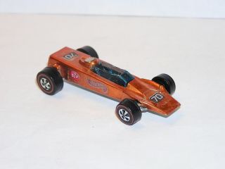 1969 Hot Wheels Redline Grand Prix Lotus Turbine Pretty Orange Keeper