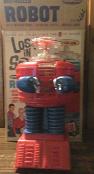 1966 Lost In Space Remco Robot,  Near,  Both Robot And Box