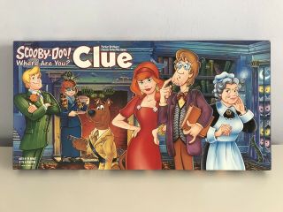 Scooby Doo Where Are You? Clue Board Game - Vintage 1999 - Complete