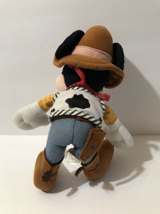 Disney Parks Mickey Mouse - Toy Story Sheriff Woody Plush Authentic 11 