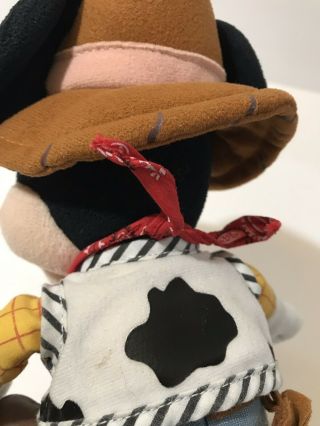 Disney Parks Mickey Mouse - Toy Story Sheriff Woody Plush Authentic 11 