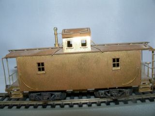 Ho Brass Pennsylvania Rr Wood Caboose From Lmb
