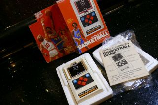 Mattel Basketball Vintage Electronic Handheld Tabletop Arcade Video Game ✨nice✨