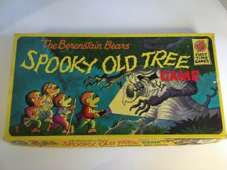 The Berenstain Bears Spooky Old Tree Game Board - Game Vintage 1989 Random House