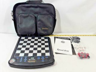 Excalibur King Master Ll 2 Electronic Chess & Checkers Game In Carry Case