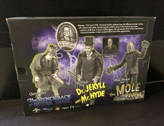 Universal Monsters Quasimodo Dr Jekyll Mr Hyde Mole Person Legacy Series IV Box 4