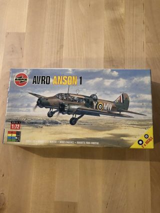 Avro Anson 1 By Airfix 1:72 Scale