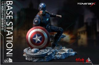 Toys - Box 1/6 Scale Civil War Caption America Base Station For Hottoys 2