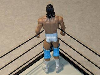 Damien Sandow 2011 Mattel WWE Wrestling Figure Mizdow White Trunks/Blue Pads 2