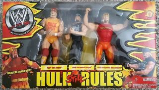Wwe Tna Jakks Pacific Hulk Hogan Still Rules 3 Pack Exclusive Action Figures