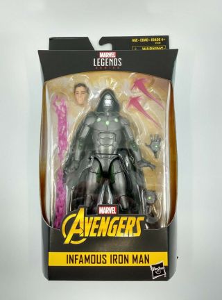 Marvel Legends 6 " Dr.  Doom Infamous Iron Man Walgreens Exclusive (in - Hand) Nib