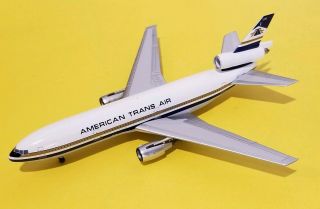 Aeroclassics 1:400 Ata American Trans Air Dc - 10 - 40 N184at