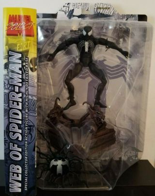 Marvel Select Web Of Spider - Man Black Suit Collector Edition - Venom Legends