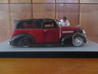 Jada Red Homies Rollerz 39 Chevy Delivery 1:24 Rollers Diecast Lowrider 3