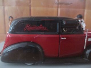 Jada Red Homies Rollerz 39 Chevy Delivery 1:24 Rollers Diecast Lowrider 4