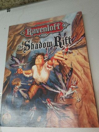 The Shadow Rift Exc Ravenloft Module D&d Dungeons Dragons Ad&d Adventure 1163