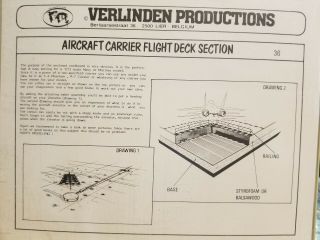 Verlinden 1/72 Aircraft Carrier Flight Deck Section