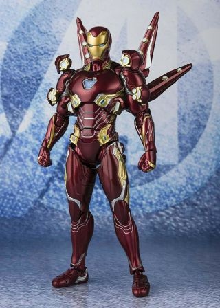 S.  H.  Figuarts Iron Man Mark 50 Nano Weapon Avengers: Endgame