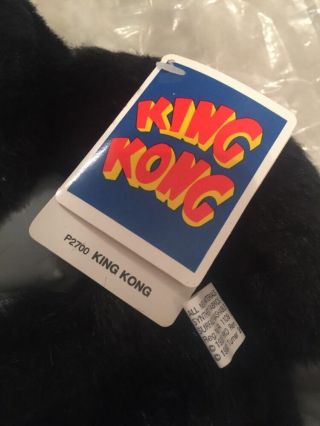King Kong Plush RKO MiB 1990 Hamilton W/ Ann Darow Tag bag Universal Monsters 5