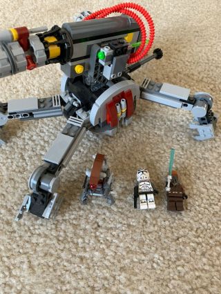 Lego Star Wars Republic Av - 7 Anti - Vehicle Cannon (75045) In