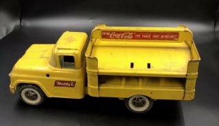 Vintage Buddy L Coca - Cola Truck - As/is