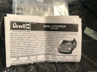 Revell 1/25 scale ? BMW Mini Cooper no box 4