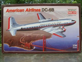 Minicraft 1/144 American Airlines Dc - 6b 14496