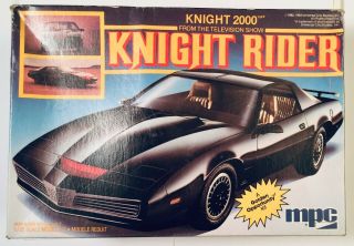 1982 1983 Mpc Knight Rider 2000 Television Show 1:25 Scale Model 1 - 0675