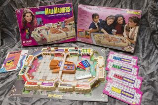 1989 Milton Bradley 4047 Electronic Mall Madness Shopping Spree Game Incomplete