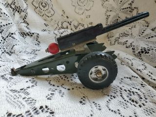 Buddy L ARMY transport Pull Behind Cannon With Barrel 2