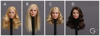 Gactoys Gc018 1/6 Beauty European Girl Head Sculpt Ivanka Trump Head Carving Toy