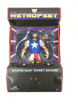 Macho Man Randy Savage Wwe Elite Action Figure Retrofest Mattel 887961603538