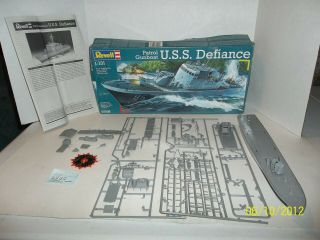Revell Patrol Gunboat U.  S.  S.  Defiance 05008 1/131 Scale Model Kit Y13