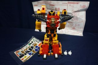 Takara Brave Police Build Tiger Sonokong Transformers Robot Construction