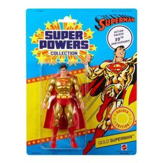 Dc Universe Powers Gold Superman 6 " Figure 30th Anniversary Ccv80