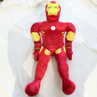 26 " Tall Disney Marvel Iron Man Plush Stuffed Animal Toy