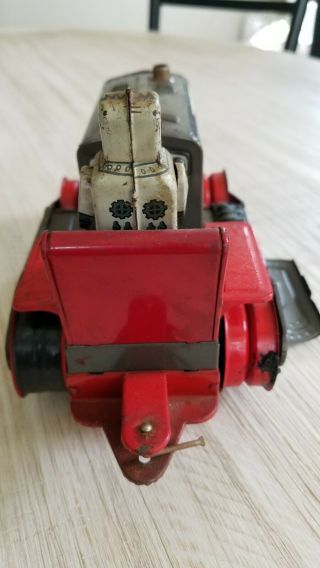 1960 ' s NOMURA JAPAN ROBOT TRACTOR,  WITH ROBOT PARTS ROBOT TRACTOR 7