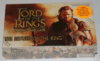 Lord Of The Rings Tcg,  The Return Of The King Booster Box 36 Packs