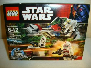 Lego Star Wars 7655 Clone Troopers Battle Pack Mint/factory Sealed/rare