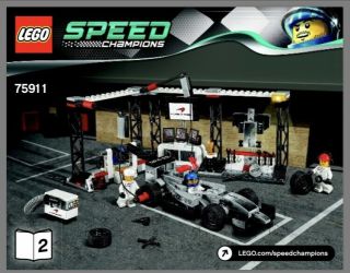 LEGO 75911 SPEED CHAMPIONS MCLAREN MERCEDES PIT STOP 6