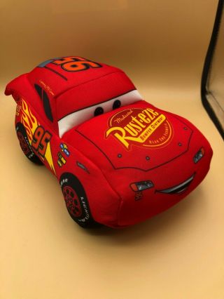 Lightning Mcqueen Cars 3 Red Car Plush Kids Soft Stuffed Toy Doll Disney Pixar