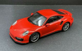 Minichamps 1/43 Porsche 911 Turbo S Red