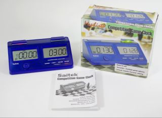Saitek Mephisto Competition Chess Game LCD Timer Clock by Mad Catz 2