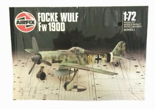 Airfix.  01064.  Focke Wulf Fw 190d.  1:72 Scale.  Vj - Fw