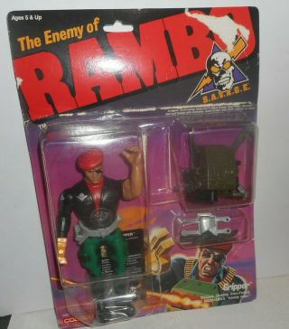 Rambo - S.  A.  V.  A.  G.  E.  - The Enemy Of Rambo - Gripper Figure Mip