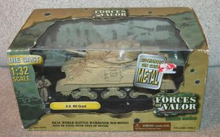 Forces Of Valor 91211 1:32 Uk 1942 M3 Grant Tank El - Alamein Boxed (gun Issue)
